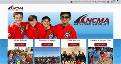 Desktop Screenshot of northcountymartialarts.net