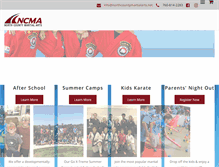 Tablet Screenshot of northcountymartialarts.net